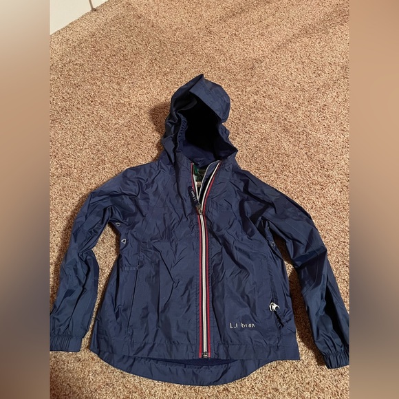 LL Bean discovery rain coat jacket great condition size 4T - Picture 2 of 4
